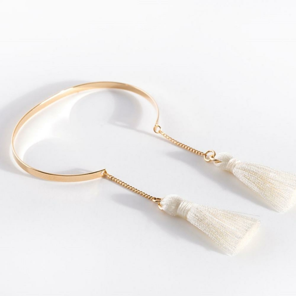 New: Tallulah Bracelet in white